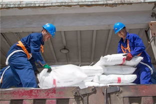 公司二化肥裝置復工后首批尿素銷售出廠