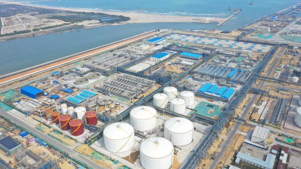 揭陽(yáng) 廣東石化完成全國(guó)處理規(guī)模最大污水場(chǎng)工藝安裝